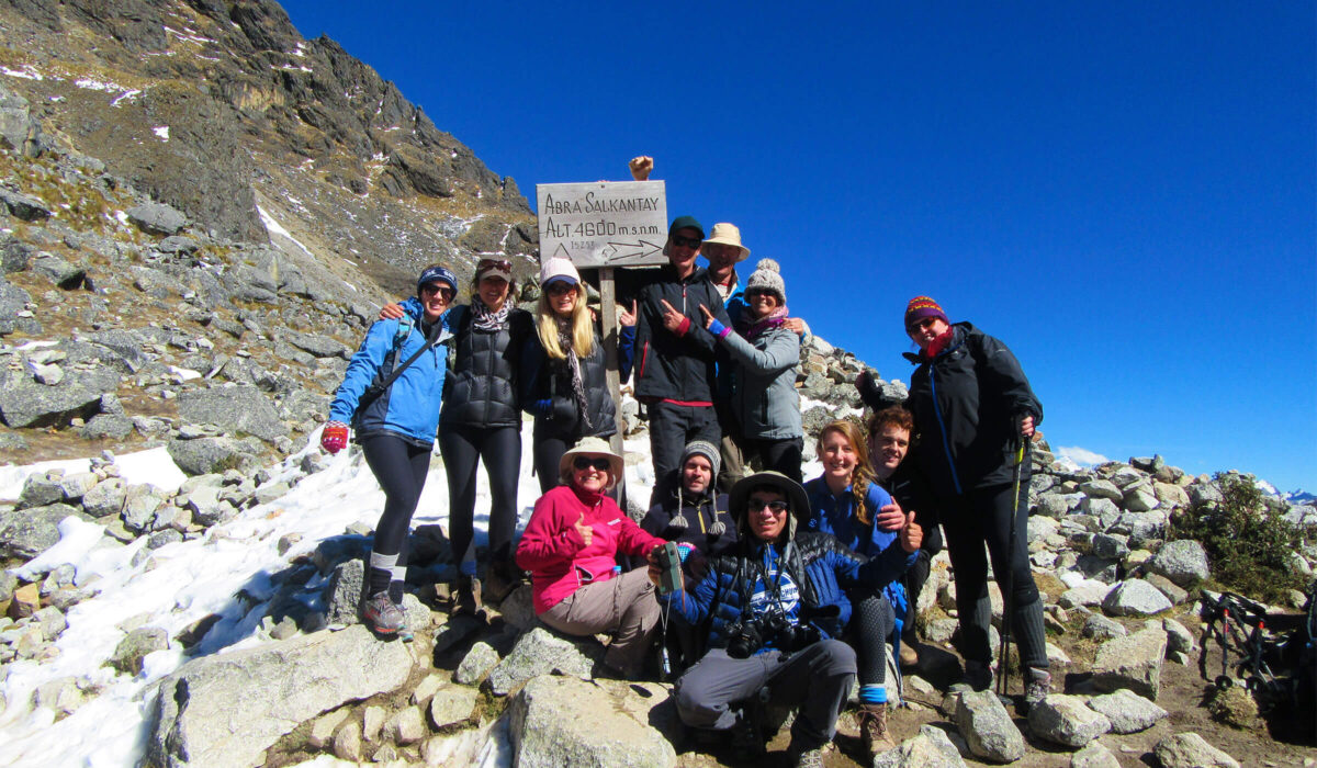 Camino Salkantay a Machu Picchu 4 Días / 3 Noches en tiendas